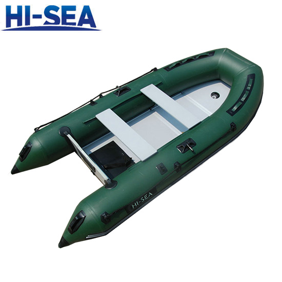 PVC Inflatable Boat With Aluminum Floor